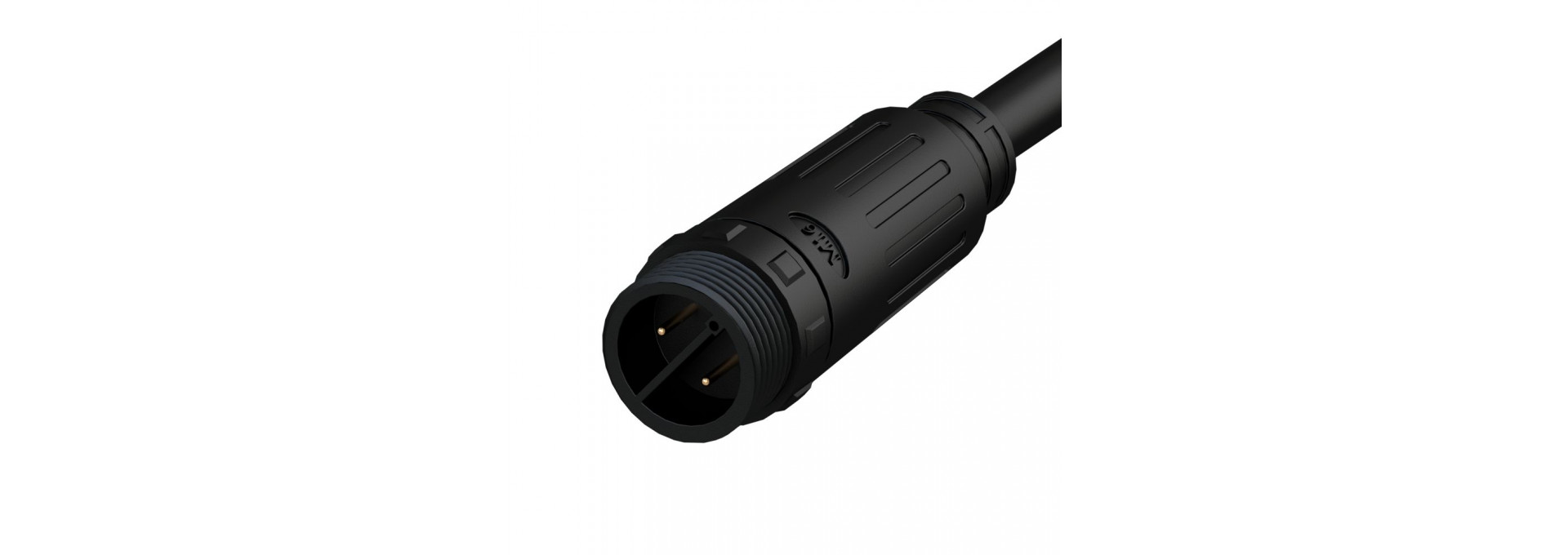 Аксессуар. Барокко S. Удлинитель с разъемами питания М16, 12-48В, 1м