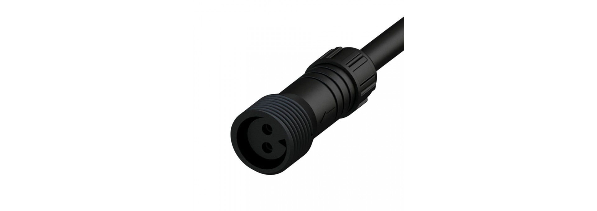 Аксессуар. Удлинитель с разъемами питания М12, 12-48В, 3м