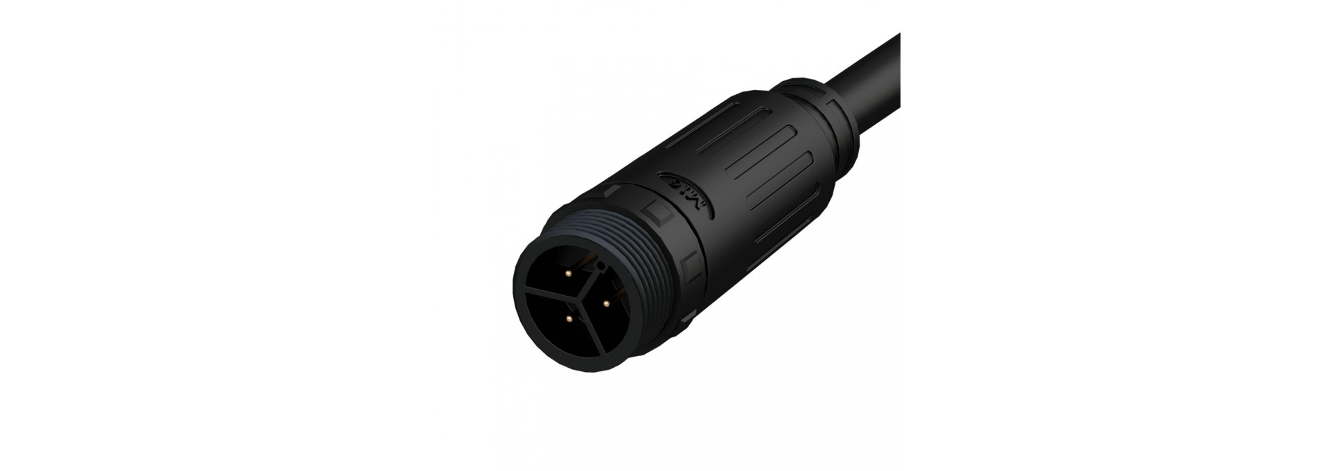 Аксессуар. Удлинитель с разъемами питания M16, 230В 1м