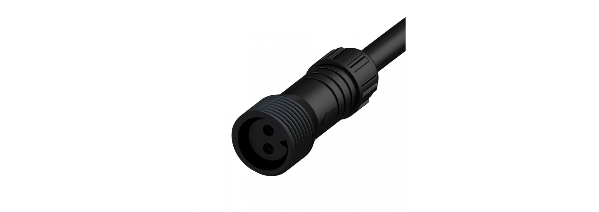 Аксессуар. Вводной кабель с разъемом питания. М19, 12-48В, 1м