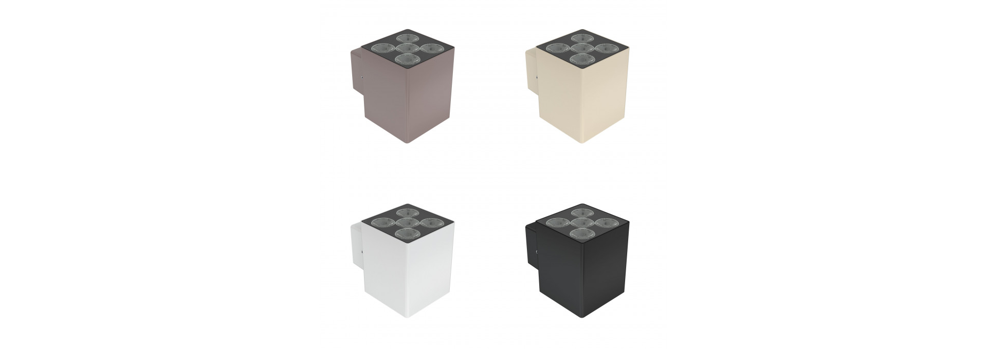 Акцент Куб 10 CRI80 3000К 5° Скрытый монтаж