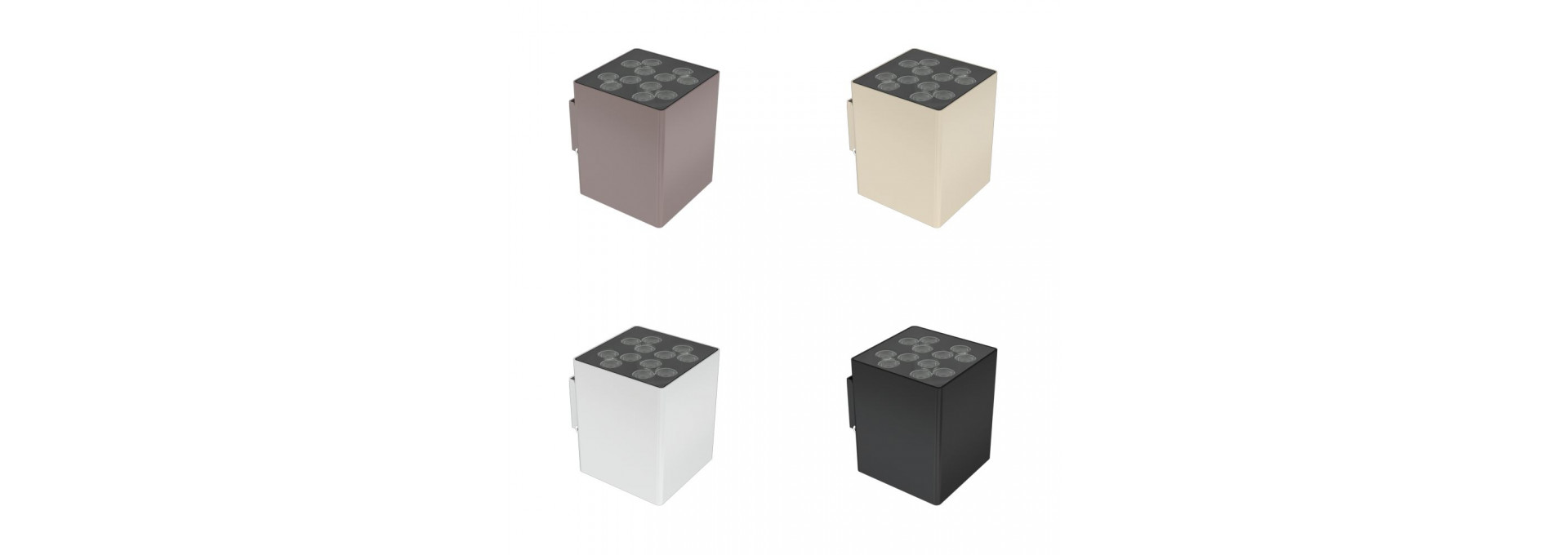 Акцент Куб 20 CRI80 4000К 10х65° Кронштейн