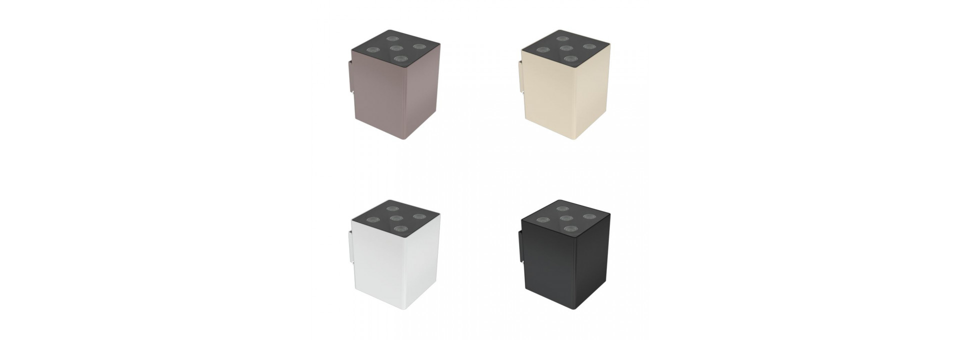 Акцент Куб 5 CRI80 4000К 15° Кронштейн