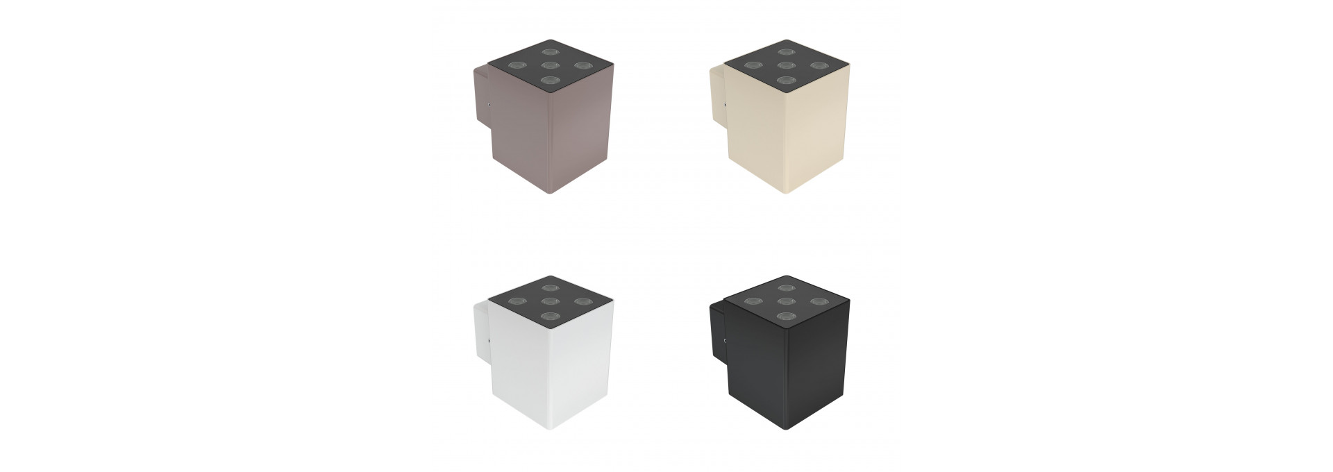 Акцент Куб 5 CRI80 5000К 10° Скрытый монтаж