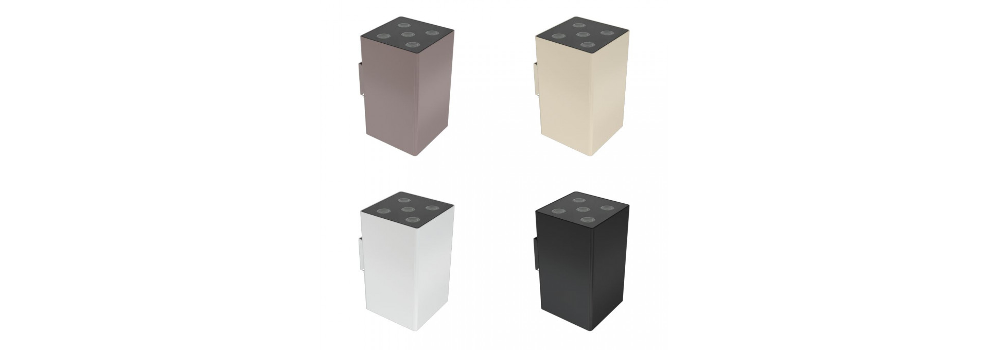 Акцент Куб 10 Дуо CRI80 4000К 50° Кронштейн