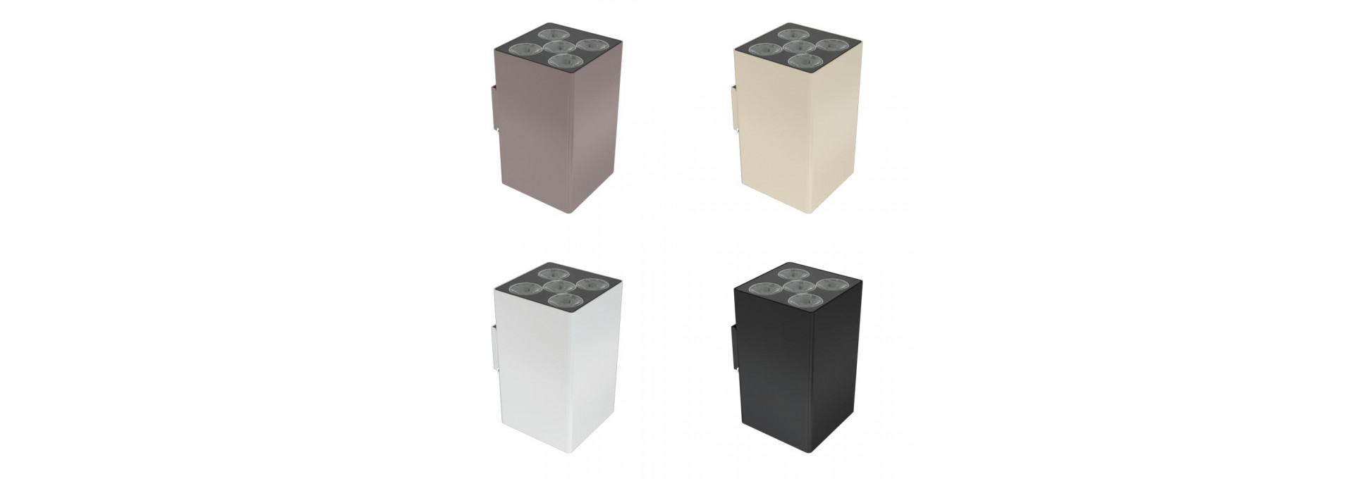 Акцент Куб 10 Дуо CRI80 4000К 5° Кронштейн