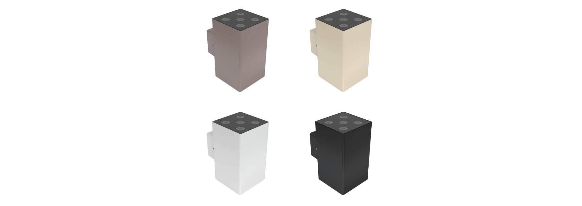 Акцент Куб 20 Дуо CRI80 3000К 90° Скрытый монтаж