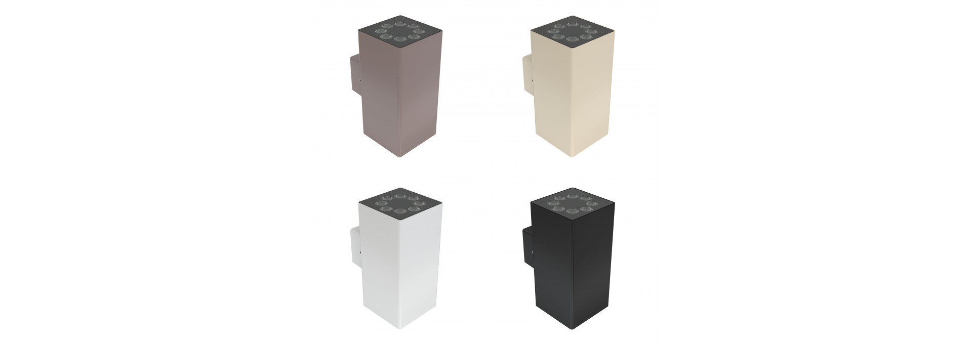 Акцент Куб 32 Дуо CRI80 3000К 50° Скрытый монтаж