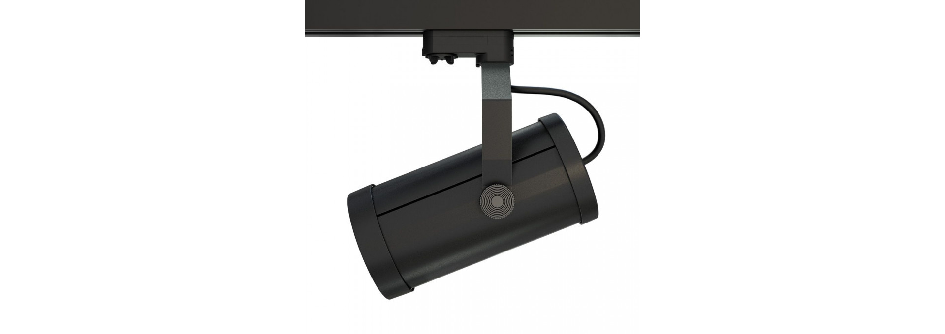 Акцент 20 Р CRI80 3000К 60° RAL9005 Муар Трековый шинопровод