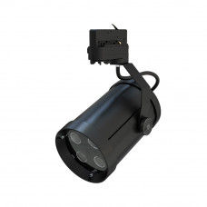 Акцент 4 CRI80 4000К 25° RAL9005 Муар Трековый шинопровод