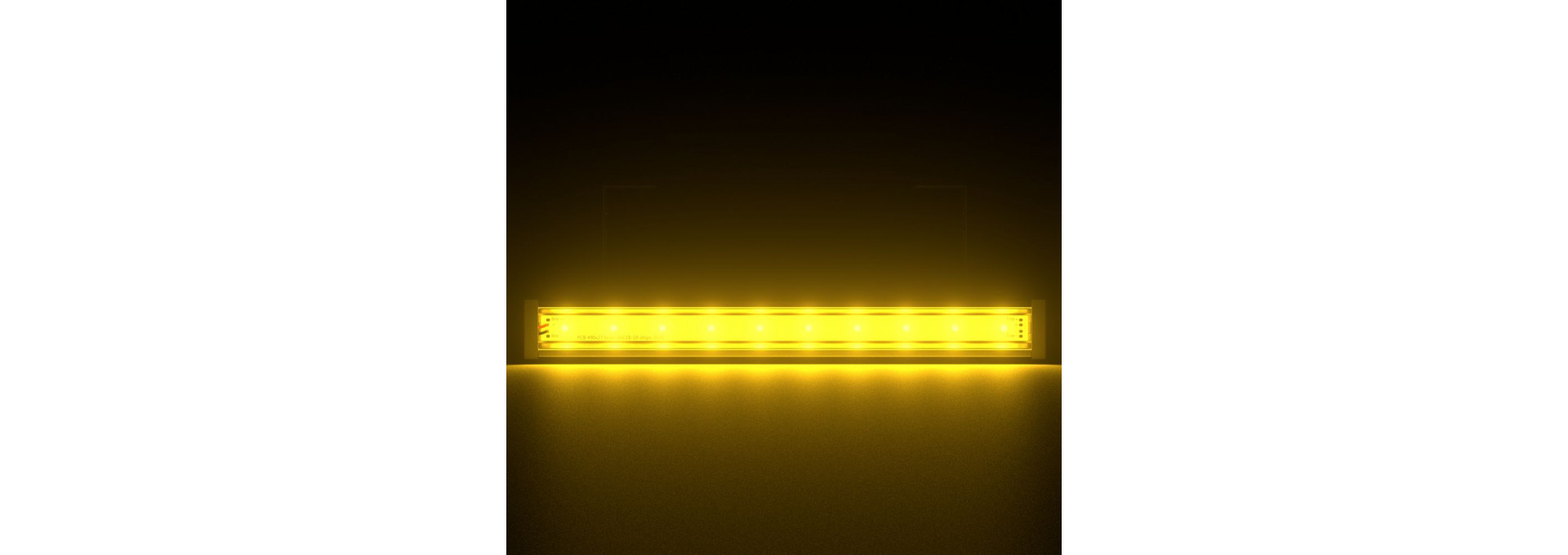 Барокко 10 500мм Янтарный Закаленное стекло