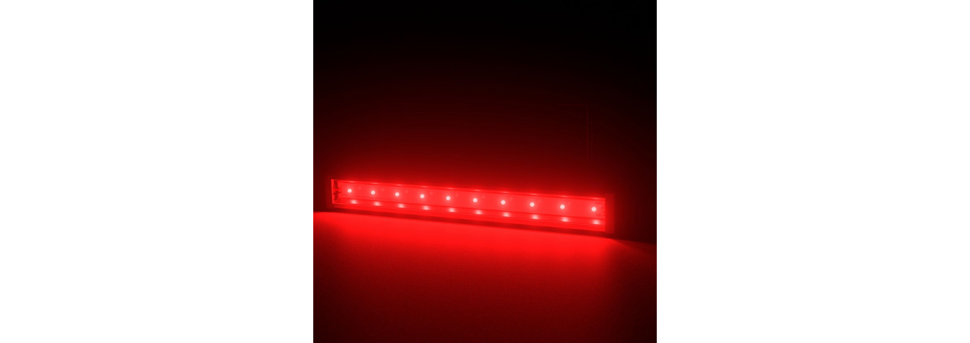 Барокко 15 500мм Красный Закаленное стекло