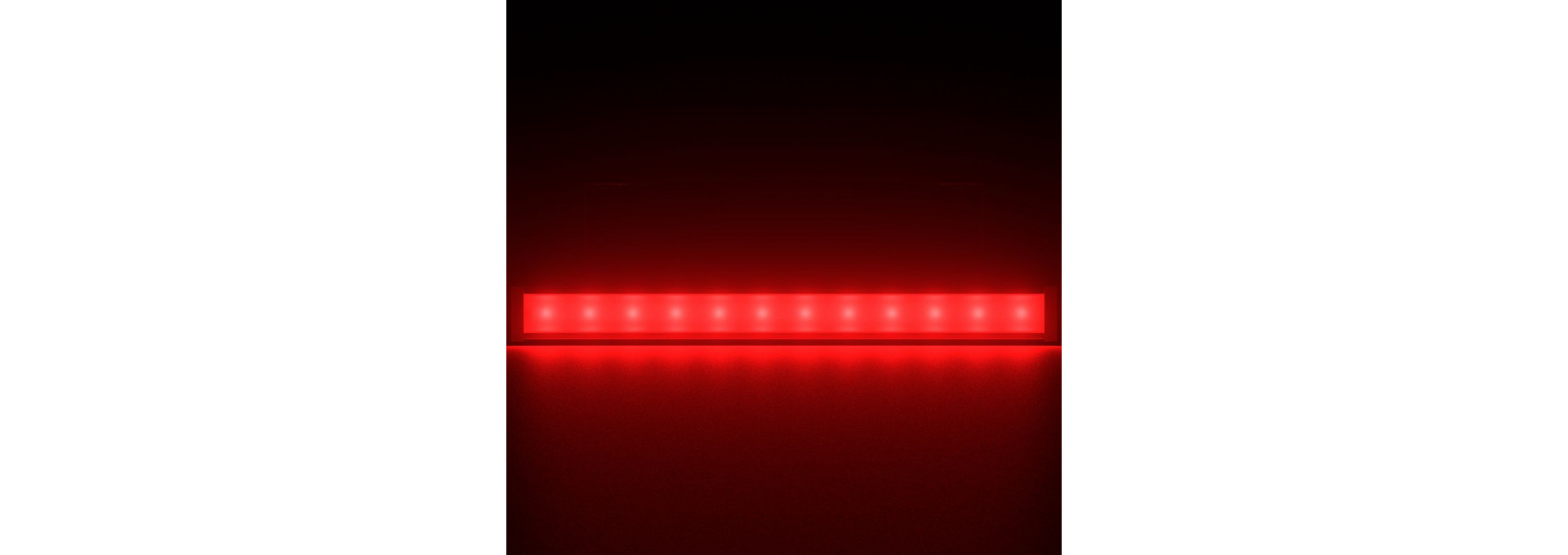 Барокко 18 600мм Красный Матовое закаленное стекло