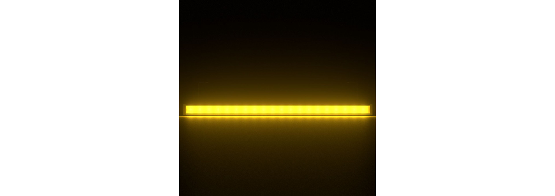 Барокко 20 1000мм Янтарный Матовое закаленное стекло