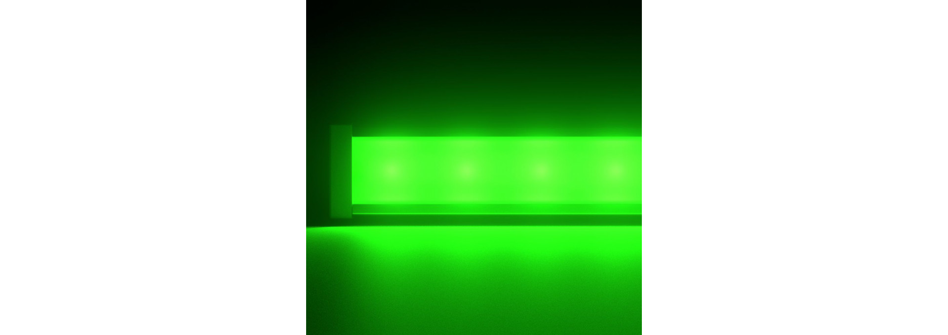 Барокко 20 1000мм Зеленый Матовое закаленное стекло