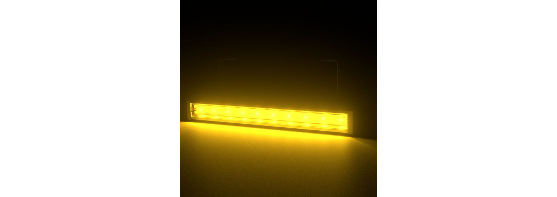 Барокко 20 500мм Янтарный Закаленное стекло