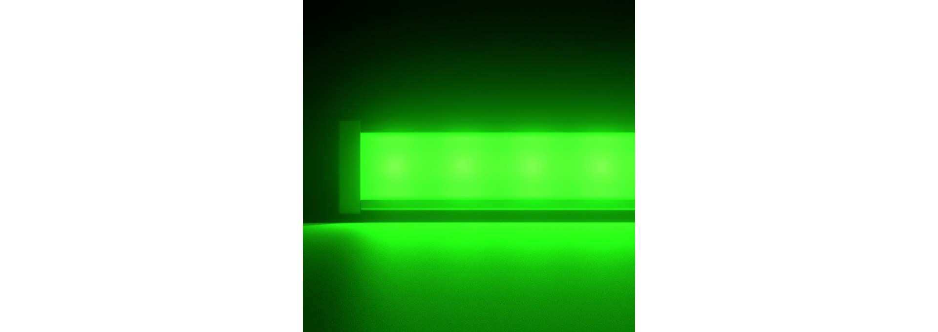 Барокко 20 500мм Зеленый Матовое закаленное стекло