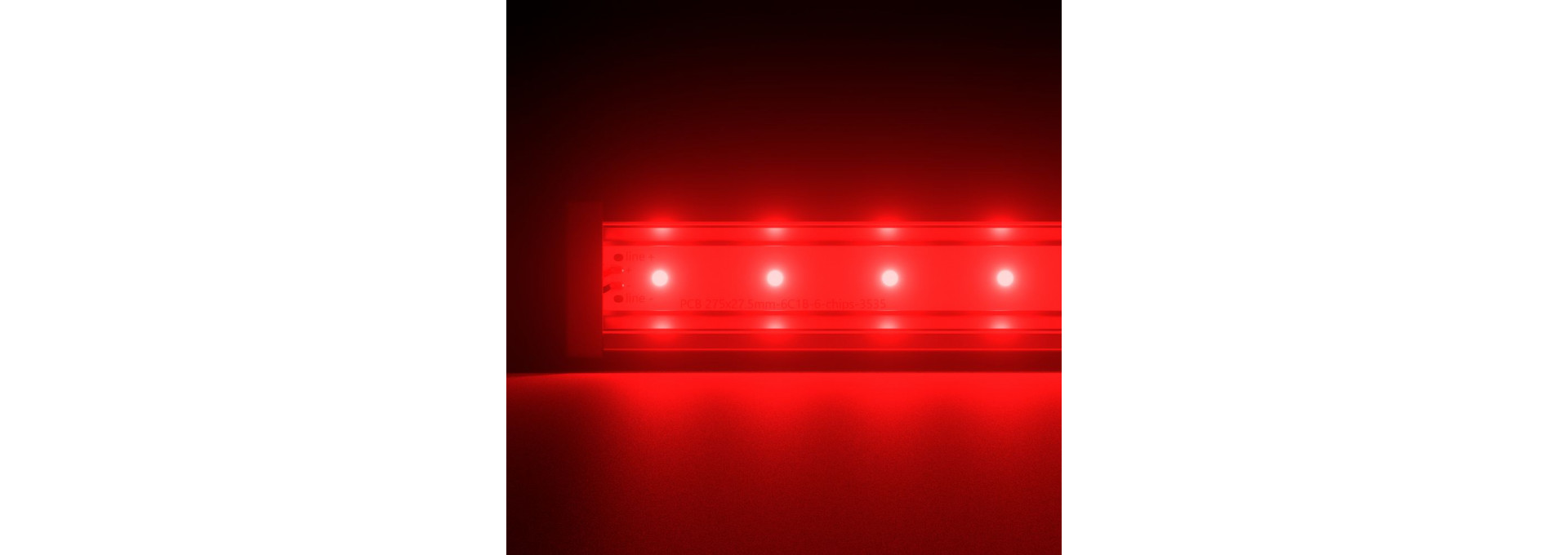 Барокко 28 900мм Красный Закаленное стекло