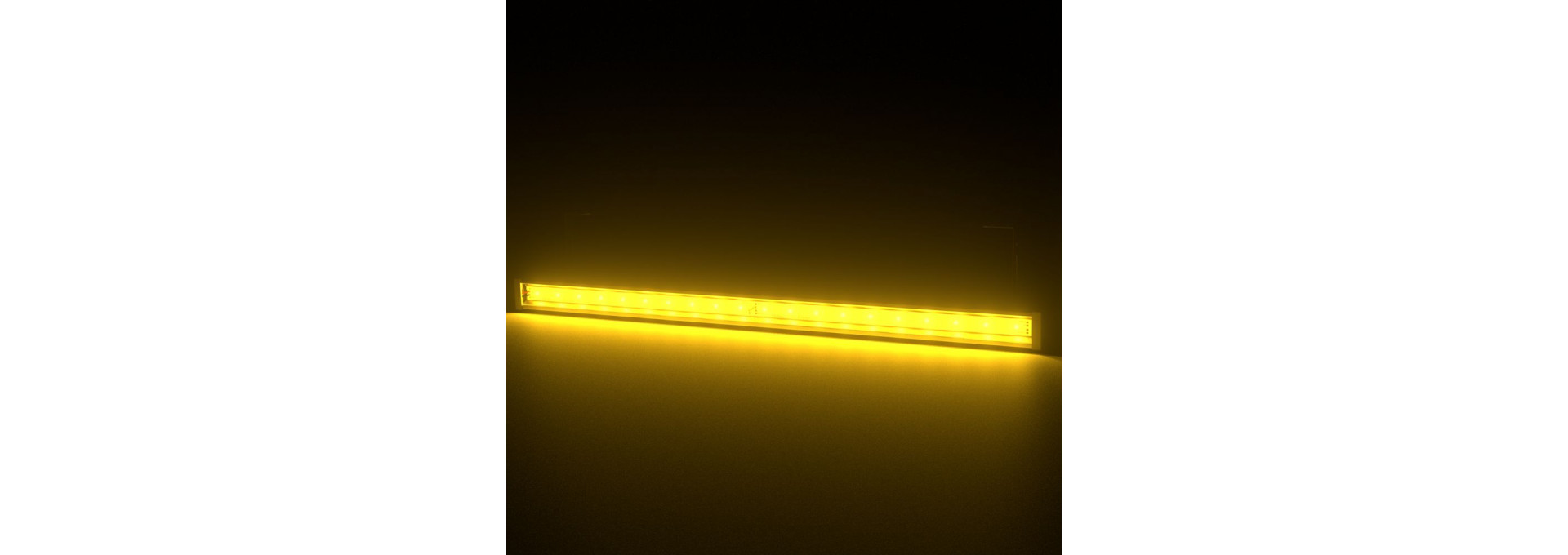 Барокко 40 1000мм Янтарный Закаленное стекло