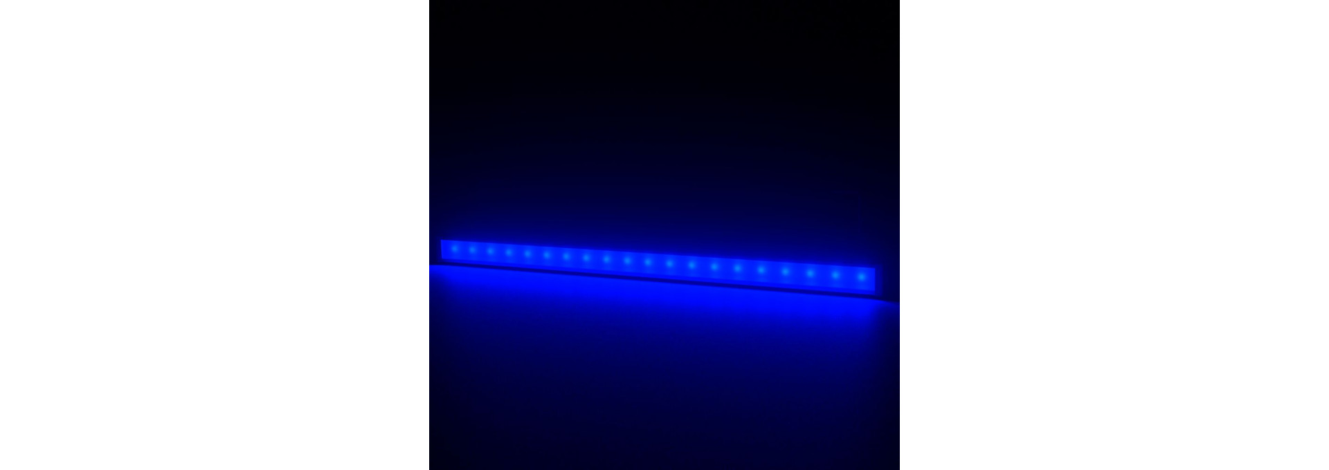 Барокко 40 1000мм Синий Матовое закаленное стекло