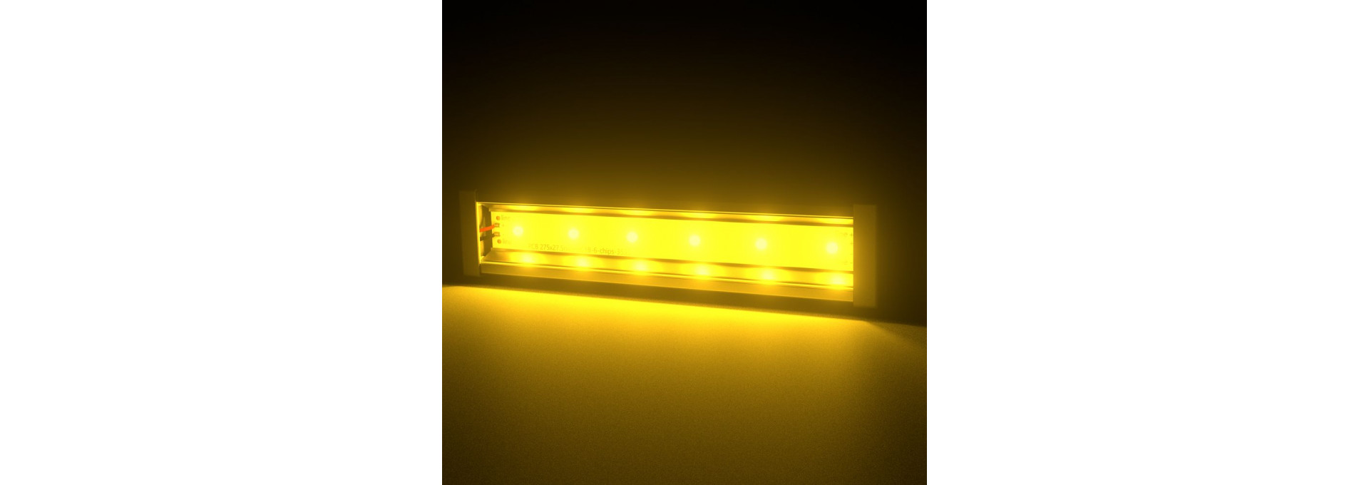 Барокко 6 300мм Янтарный Прозрачный