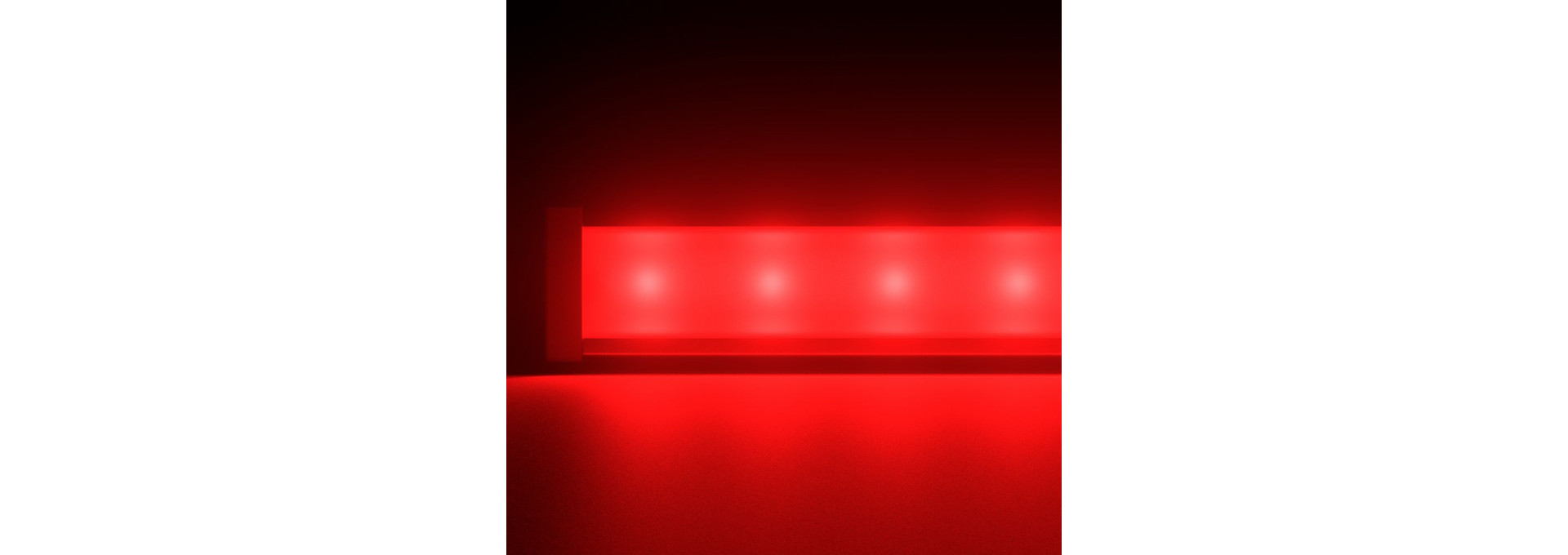 Барокко 8 500мм Красный Матовое закаленное стекло