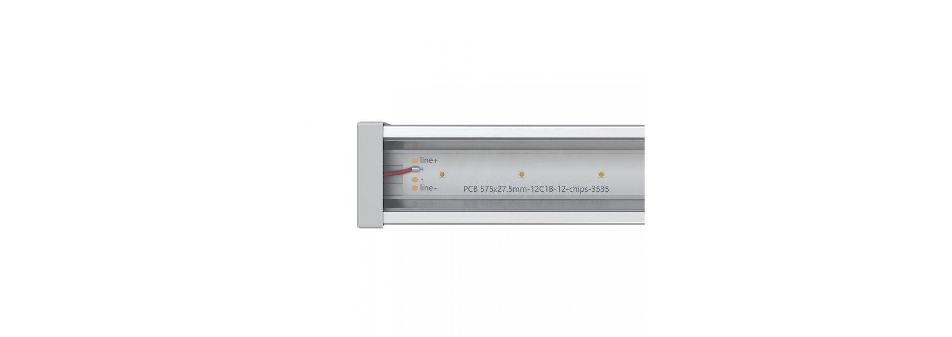 Барокко 48 1200мм 48В DC CRI80 3000К Закаленное стекло