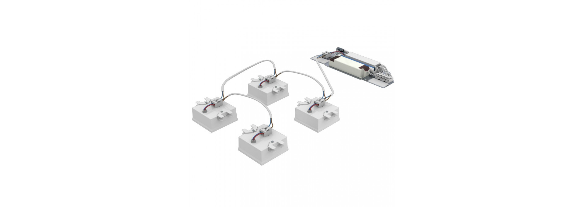 Опция. Грильято Мозаик. Блок аварийного питания Telecontrol (2,5Вт 3час.)
