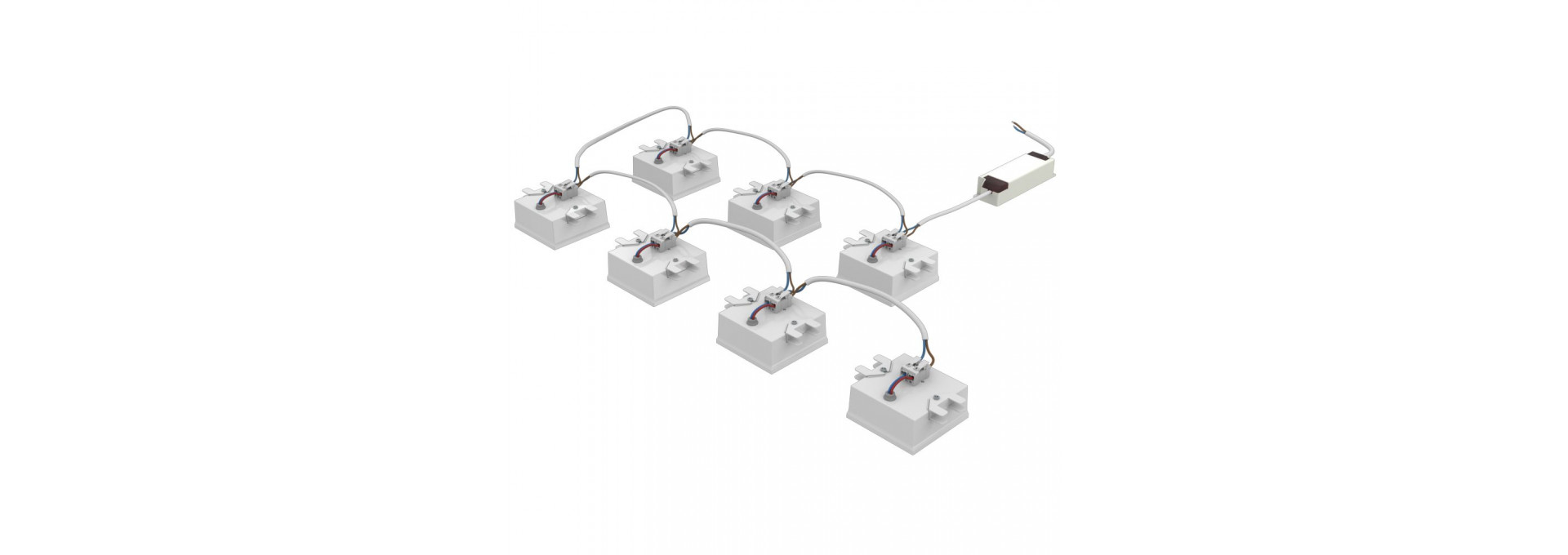 Грильято Мозаик 45 х7 IP40 CRI90 5000К Опал
