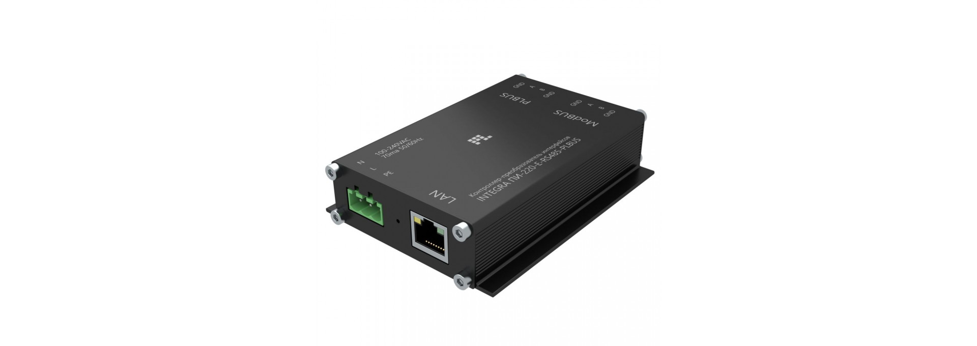 Преобразователь интерфейсов Integra ПИ-220-E-RS485-PLBUS IP20
