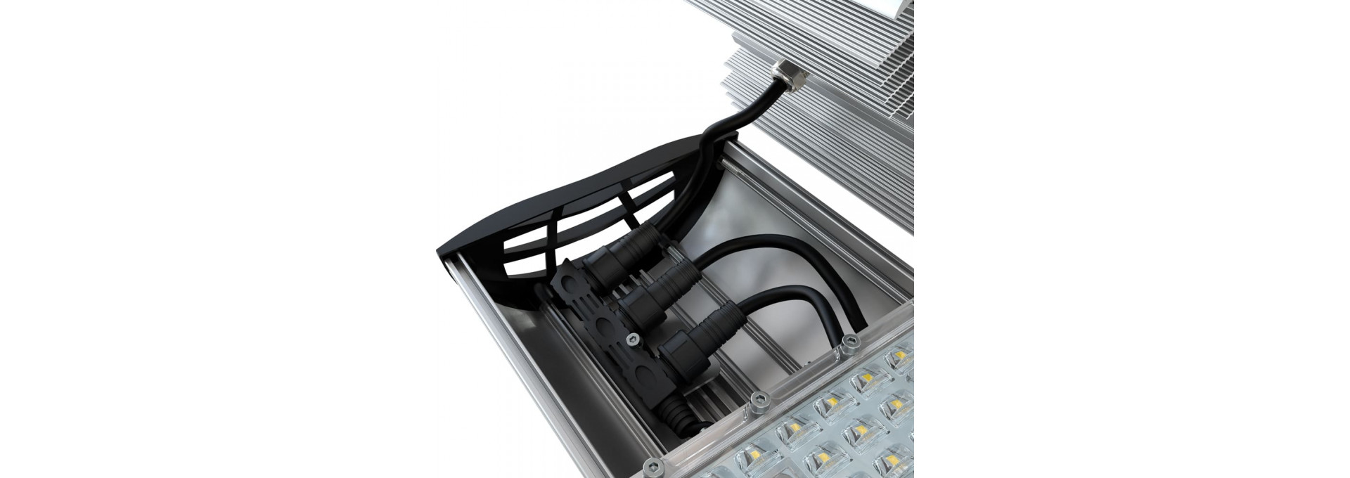 Опция. Магистраль v3.0 (150-200Вт). Разъемы для съемного светодиодного модуля