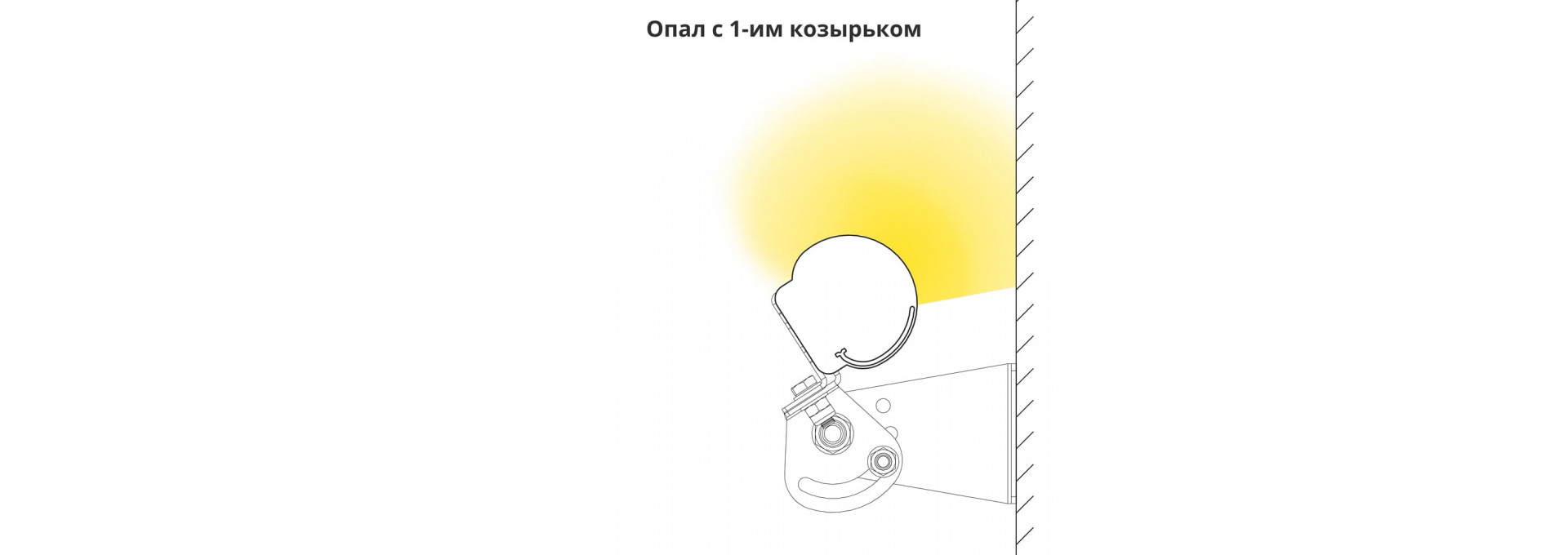 Опция. Модерн 395мм. Козырек 1 шт.