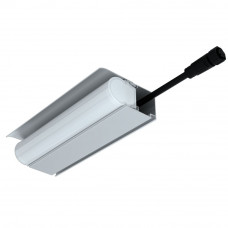 Модерн v2.0 0,5 180мм (3Вт/м) 48В DC CRI80 4000К Опал (Профиль, козырек, транзитное штепсельное соединение)