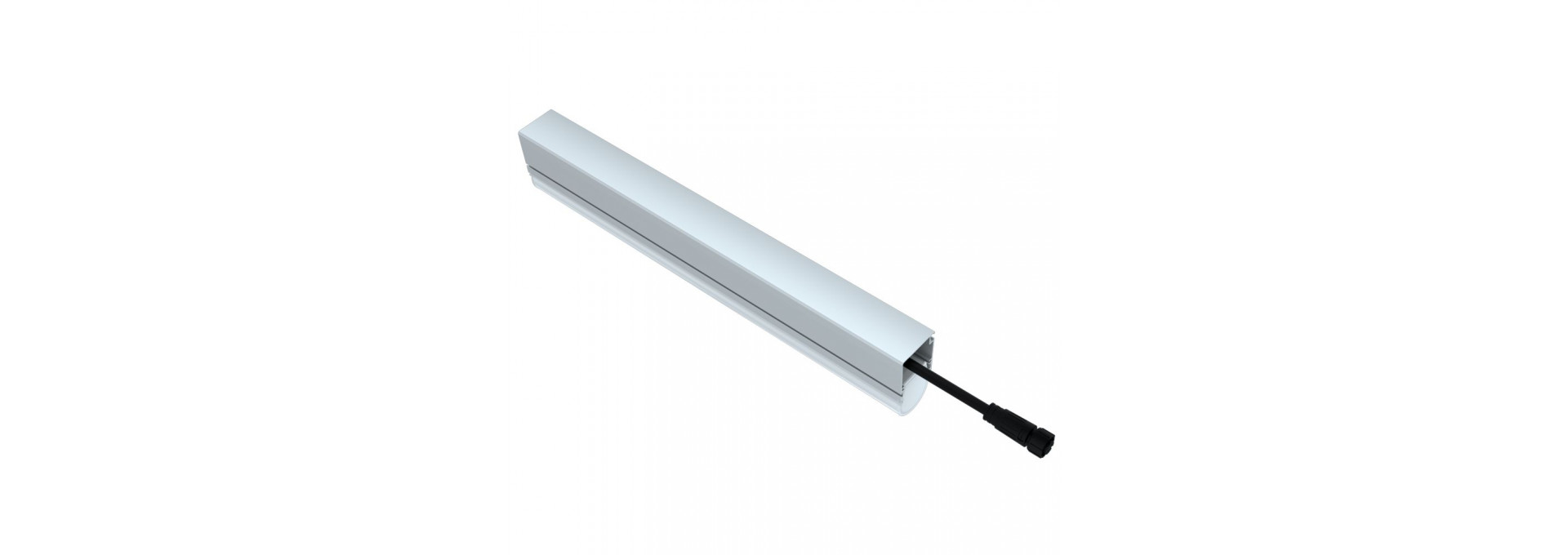 Модерн v2.0 1 345мм (3Вт/м) 48В DC CRI80 5000К Опал (Профиль, транзитное штепсельное соединение)