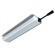 Модерн v2.0 3 345мм (9Вт/м) 48В DC CRI80 5000К Опал (Профиль, козырек, транзитное штепсельное соединение)