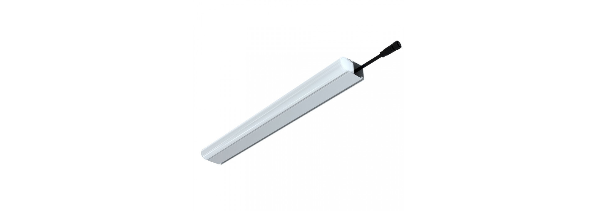 Модерн v2.0 4,5 510мм (9Вт/м) 24В DC CRI80 5000К Опал (Профиль, транзитное штепсельное соединение)