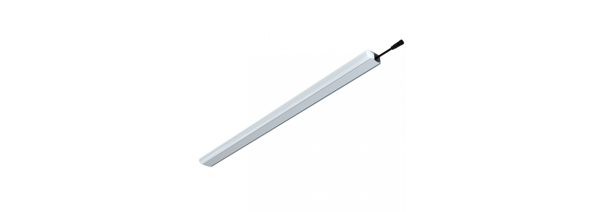 Модерн v2.0 6 1000мм (6Вт/м) 24В DC CRI80 5000К Опал (Профиль, транзитное штепсельное соединение)