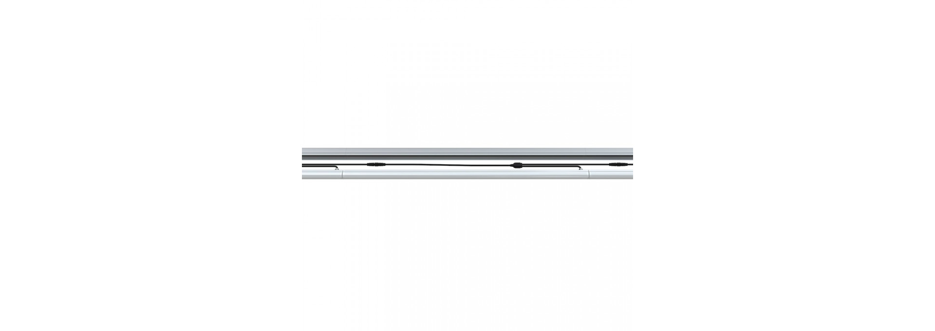 Модерн v2.0 6 1000мм (6Вт/м) 48В DC CRI80 3000К Опал (Профиль, транзитное штепсельное соединение)