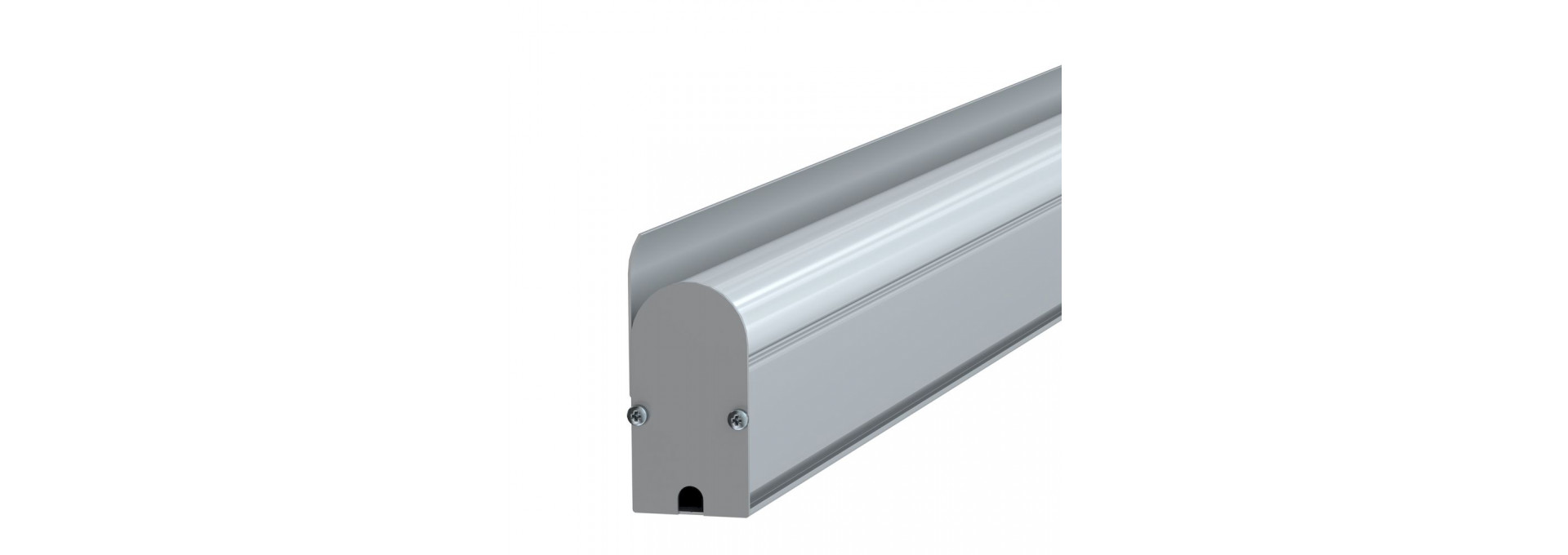 Модерн v2.0 6 1000мм (6Вт/м) 48В DC CRI80 4000К Опал (Профиль, козырек)