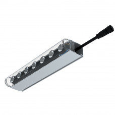 Модерн v2.0 2 Оптик 250мм (8Вт/м) 48В DC CRI80 3000К 45° (Профиль, транзитное штепсельное соединение)