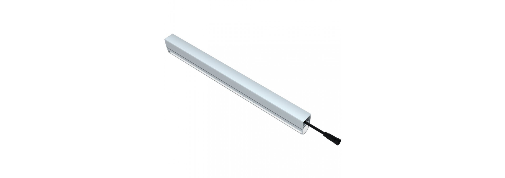 Модерн v2.0 4 Оптик 500мм (8Вт/м) 48В DC CRI80 5000К 70° (Профиль, транзитное штепсельное соединение)