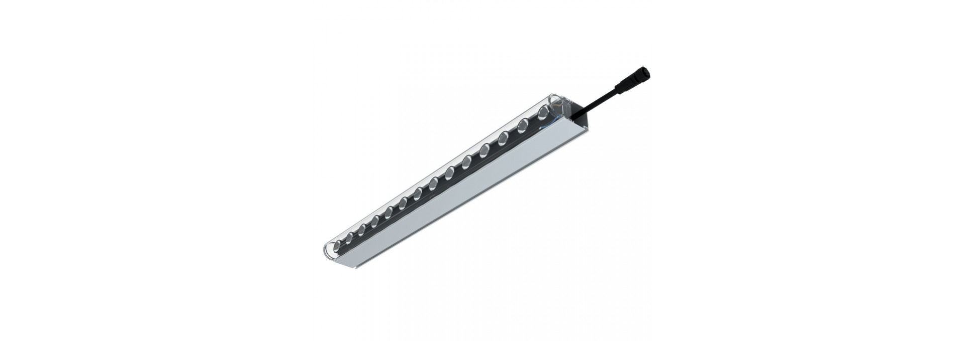 Модерн v2.0 8 Оптик 500мм (16Вт/м) 48В DC CRI80 5000К 15х60° (Профиль, транзитное штепсельное соединение)