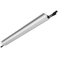 Модерн v2.0 13 750мм (18Вт/м) 24В DC 6 пикс. RGBW DMX CRI80 5000К Опал (Профиль, козырек, транзитное штепсельное соединение)