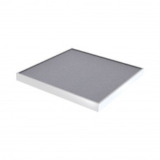 Офис 25 IP30 CRI80 3000К Колотый лед 595х595х50мм