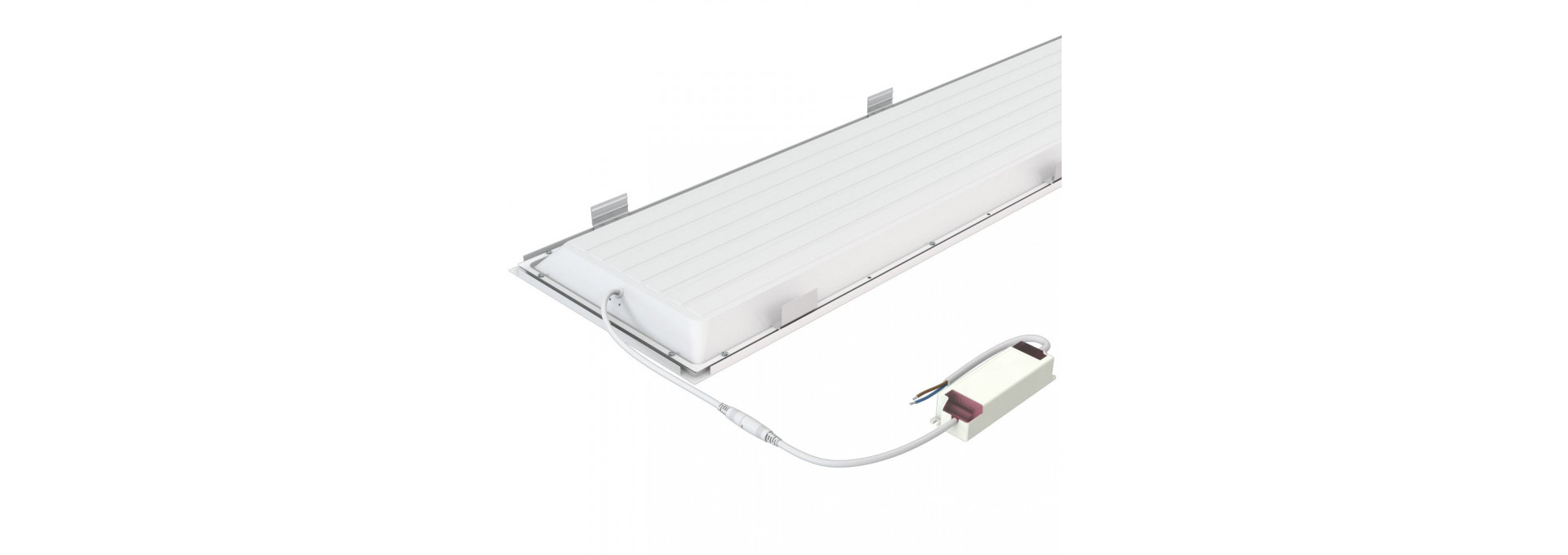 Офис Комфорт 18 IP40 CRI80 4000К Опал 1200х300х35мм Clip-In