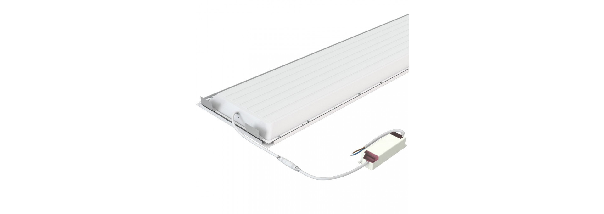 Офис Комфорт 34 IP40 CRI80 3000К Опал 1200х300х35мм Clip-In