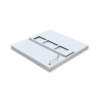 Опция. Офис 595х595х50мм. Накладное крепление для IP54 и IP65