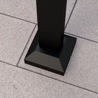 Аксессуар. Декоративный цоколь. Парк (Фланец анкерный/приварной)