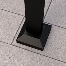 Аксессуар. Декоративный цоколь. Парк (Фланец анкерный/приварной)