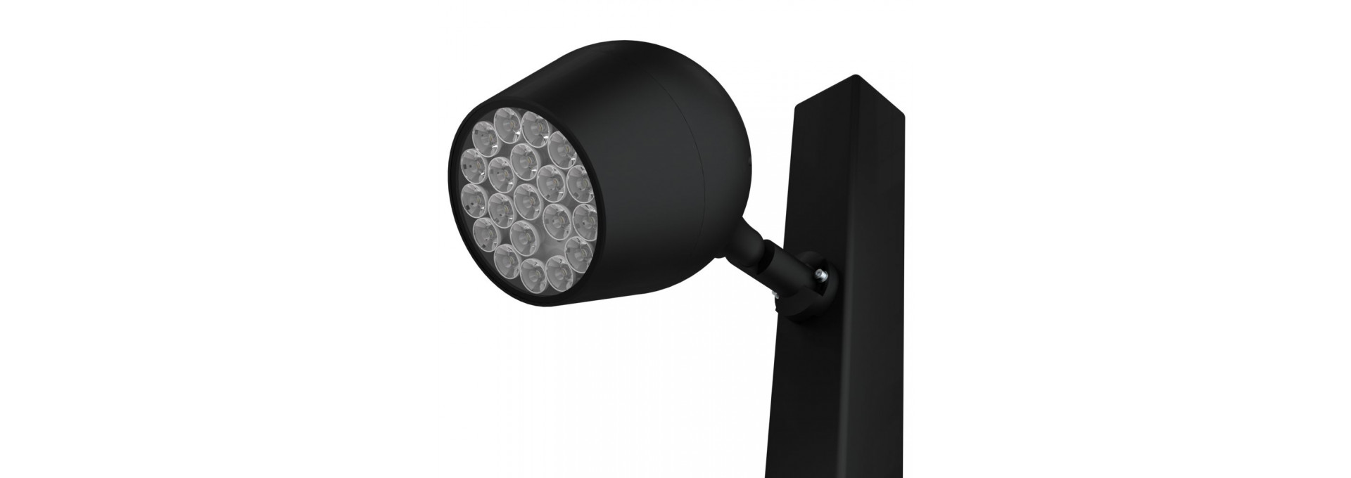 Шелл 40 L CRI70 5000К 5° Поворотный кронштейн